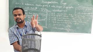 Specific gravity and water adsorption of aggregates