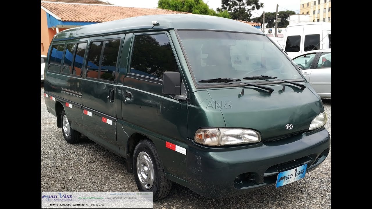 Hyundai H100 GLS 16 Lugares VANS ZERO KM, USADAS E SEMINOVAS
