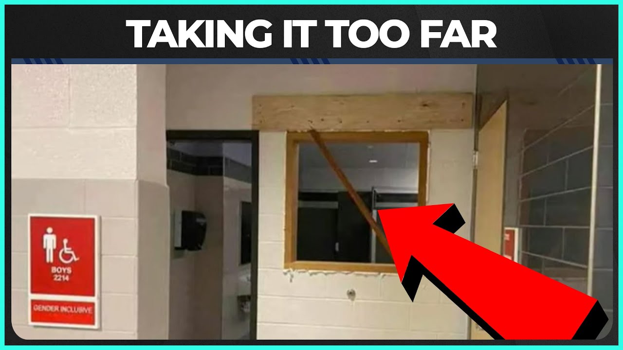 School Installs WINDOWS In Gender-Inclusive Bathrooms