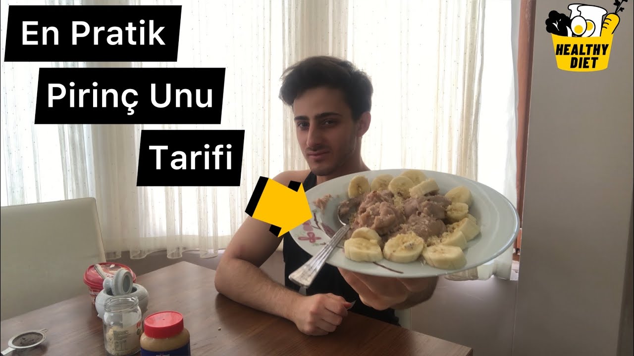 En Pratik Pirinç Unu Tarifi- (Yulaftan Bıkanlar İçin Kurtuluş 😂 )