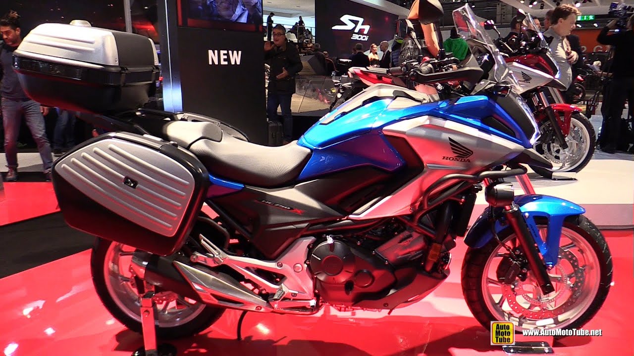 2016 Honda NC750X DCT Travel Edition Walkaround Debut At 2015 EICMA Milan YouTube