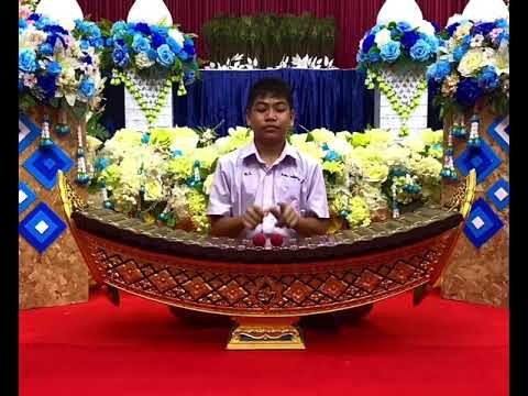 เด็กชายทินภัทร  วงศ์ปิยมารัตน์  ระนาดเอก  ระดับประถมศึกษา  พ.ศ. 2564
