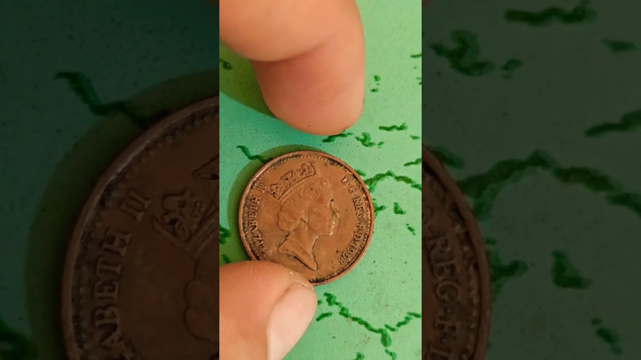 queen Elizabeth rare coin one penny 