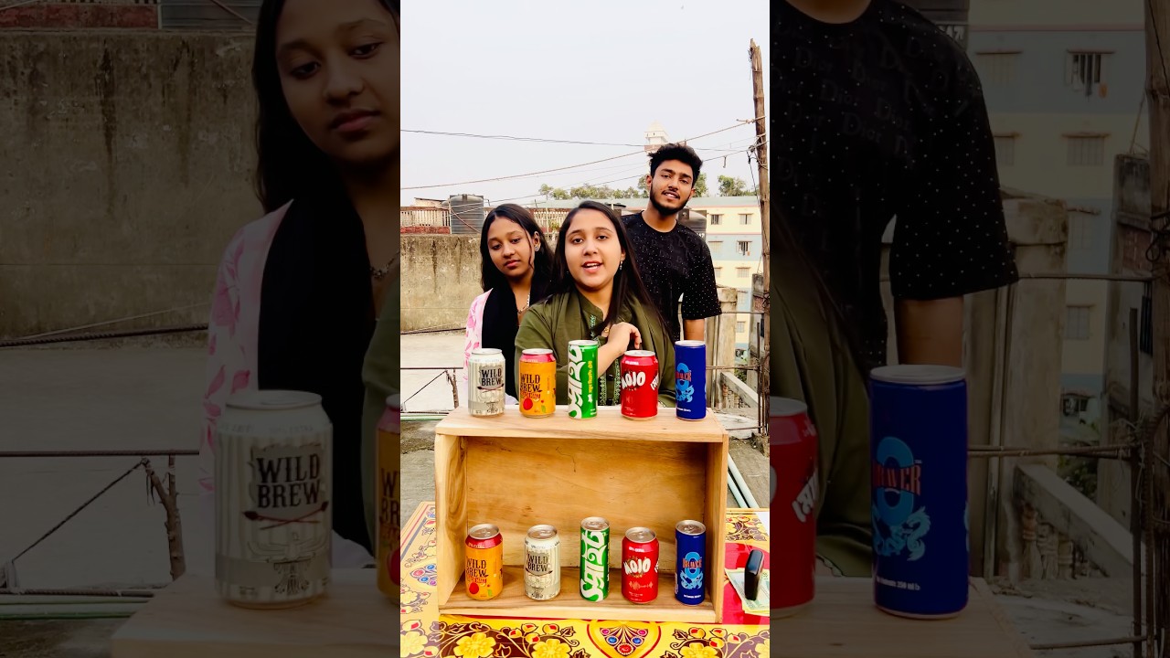 Drink Matching Challenge, Who Is The Luckiest Person? 