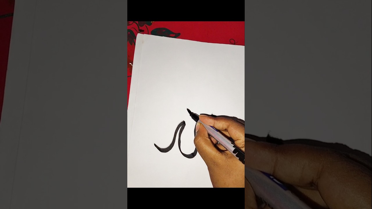 Allah name calligraphy #shorts #viral #video #art #arabic #islamic