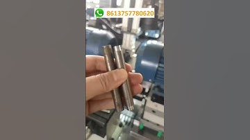 Servo double head chamfering machine, round rod at both ends of the step, 20-25 PCS/min in China