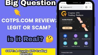 COTPS Arbitrage Scam Alert | Reviews | Don't Do This #arbitrage #cotp #cotps #cotpsreview #cotpsscam