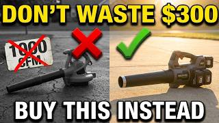 The Only 3 Leaf Blowers Worth Buying in 2026 (And the CFM Lie That Costs You $300)