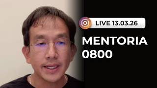 Live - 13.03.2026 - Mentoria 0800!