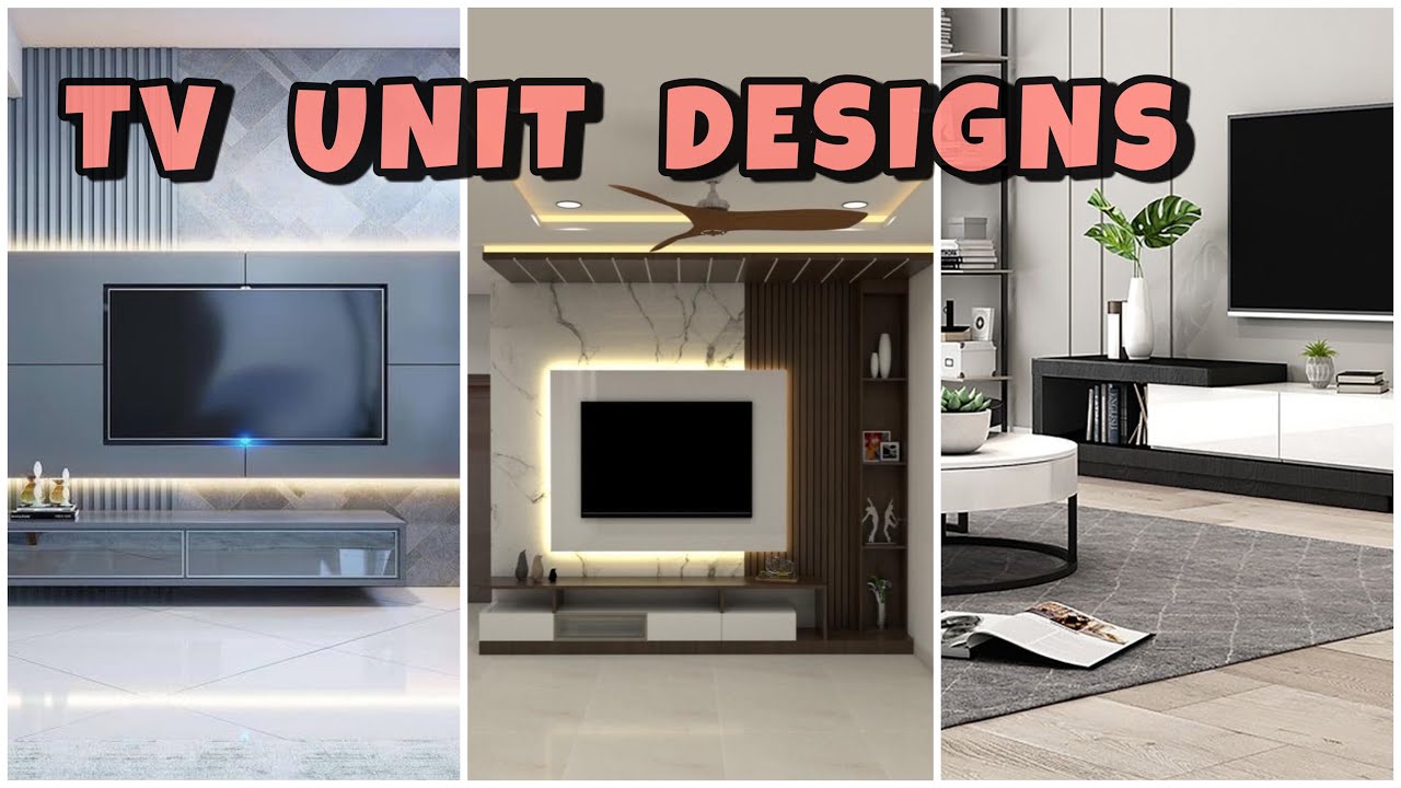 Upgrade Your Living Room with the Latest TV Wall Unit Design Trends of ...