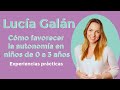 Desde el grito y la amenaza, es imposible que consigas cosas buenas // Lucía Galán