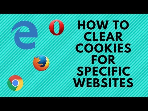 How to Clear Cookies for Specific Websites
