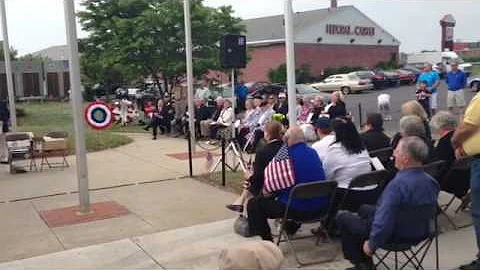 Tony Archinski speaks at Lowell's Memorial Day cer...