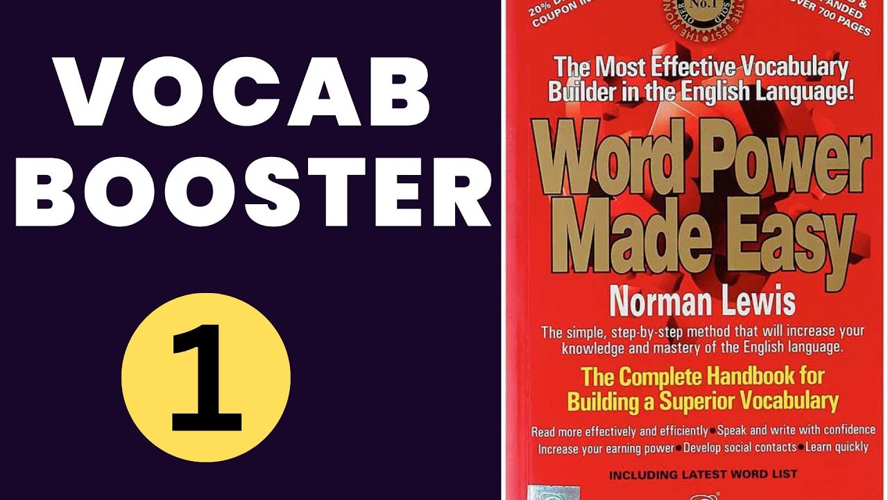 Vocab Booster | 18-05-2023 | Important Synonyms and Antonyms | SSC | Bank |  State Exams - YouTube