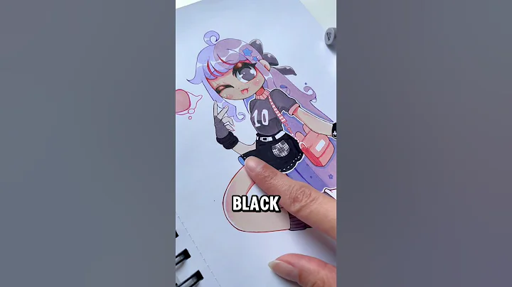 They invented a bleed proof sketchbook? #art #ohuhu #artsupplies