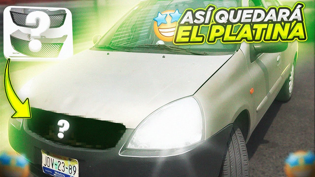 ASÍ QUEDARÁ EL PLATINA CON SU PARRILLA MODIFICADA /JOHAN.ALANIZ