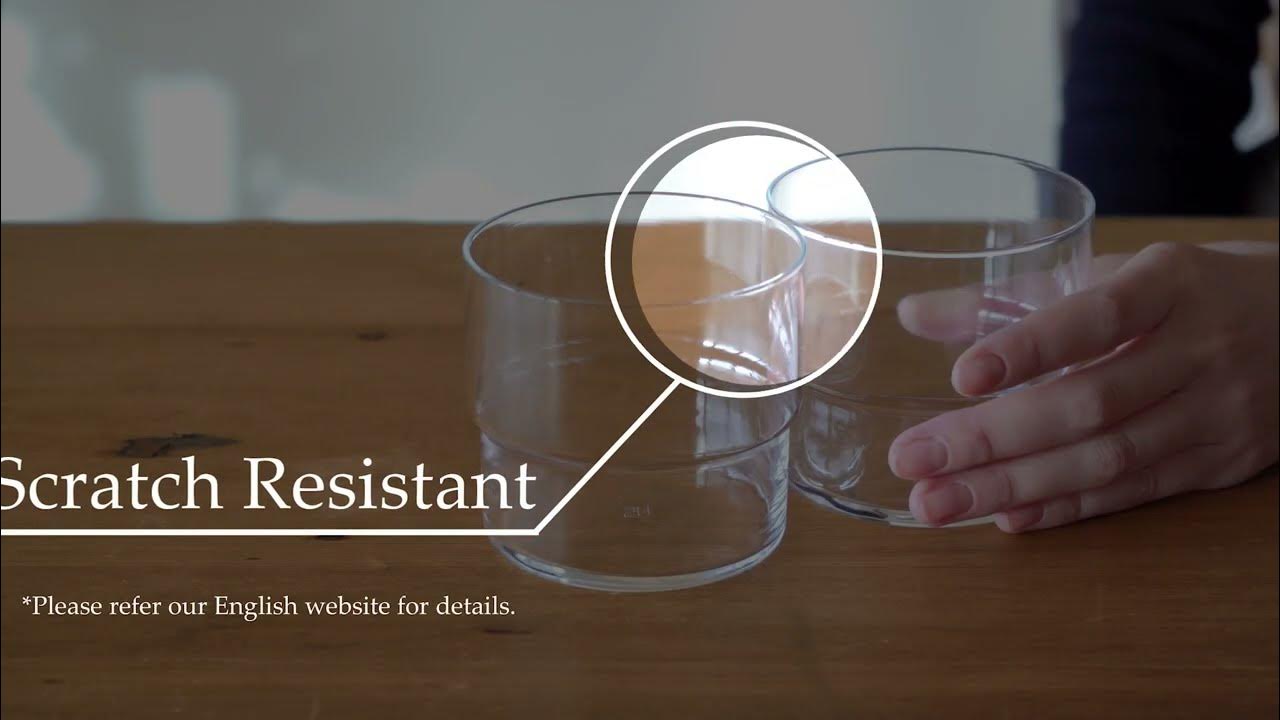 Stackable Everyday Glasses by Toyo-Sasaki Glass