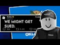Roblox Might Get SUED By OKLAHOMA... 