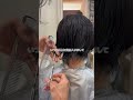 【必見】ボブからショートにガツンといってみた #ショート #カット動画 #ショートカット