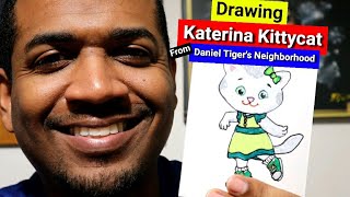 Drawing Katerina Kittycat From Daniel Tigers Neighborhood