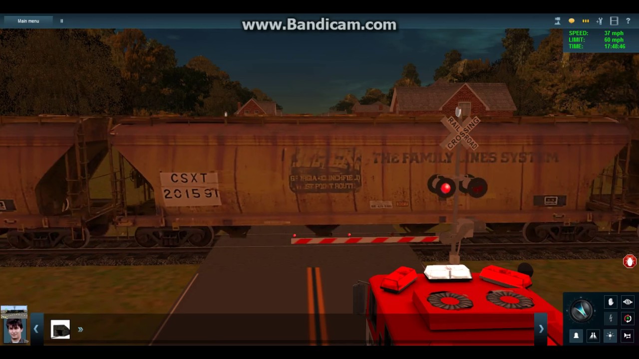 Trainz Railfanning Pt 84 (CSX & The Malfunctioning Grade Crossing)