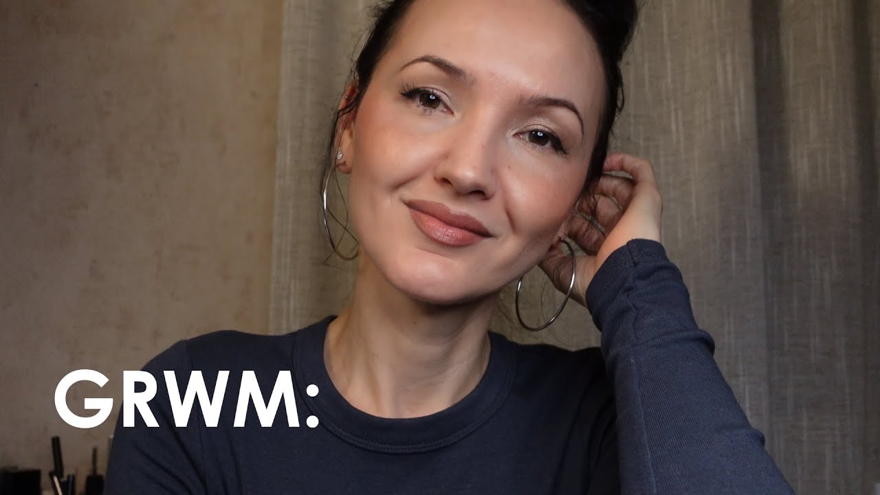 GRWM: собираюсь на работу. Отзыв на пудру Huda Beauty.