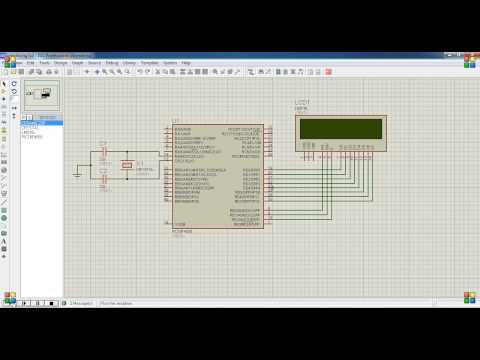 Interfacing LCD with PIC18F4550