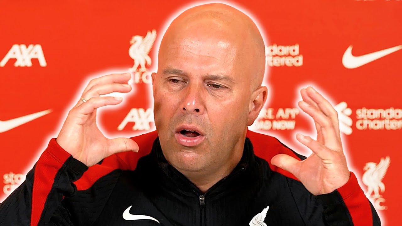 Arne Slot pre-match press conference | Fulham v Liverpool - YouTube