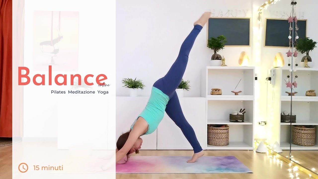 Felicità e dove trovarla - Balance online. Breve lezione completa di Pilates.
