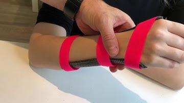 Volar Thumb Hole Wrist Orthosis by ATS (short version without sound)