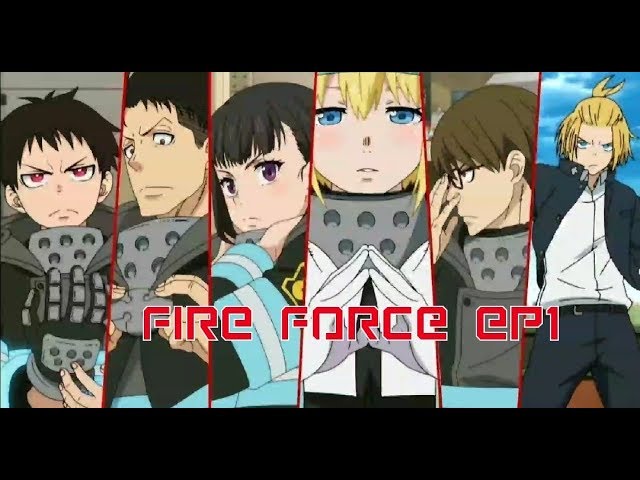 Fire Force Episode 1 Review  These Guys Fight Literal Fires!!! 