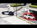 Спрятался в полицейском гараже! Полицейская погоня за Lexus LX 570 в GTA 5 Online