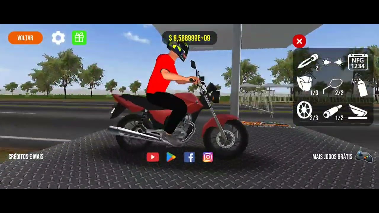 moto Wheelie 3D 67 six seven 