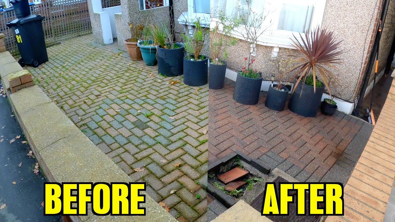 From Filthy to Fabulous: Pressure Washing Extreme Patio/Driveway