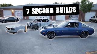 We're Building 7 second 1/4 Mile Drag Cars! Billet 13B Vs 4 Rotor