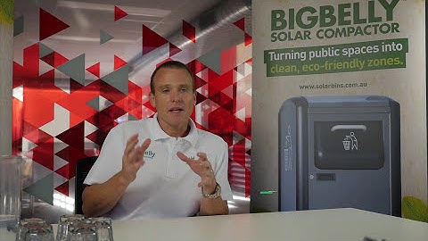 Solar Bins Australia - Introduction to BigBelly Solar