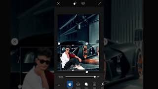 Lamborghini Car Photo Editing tutorial + Lightroom #shorts screenshot 1