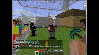 Playing with notch! :D Minecraft (Poretoz)