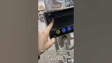 NVK Waterproof Digital Crane Scale!  #factory#cranescale#scale#crane