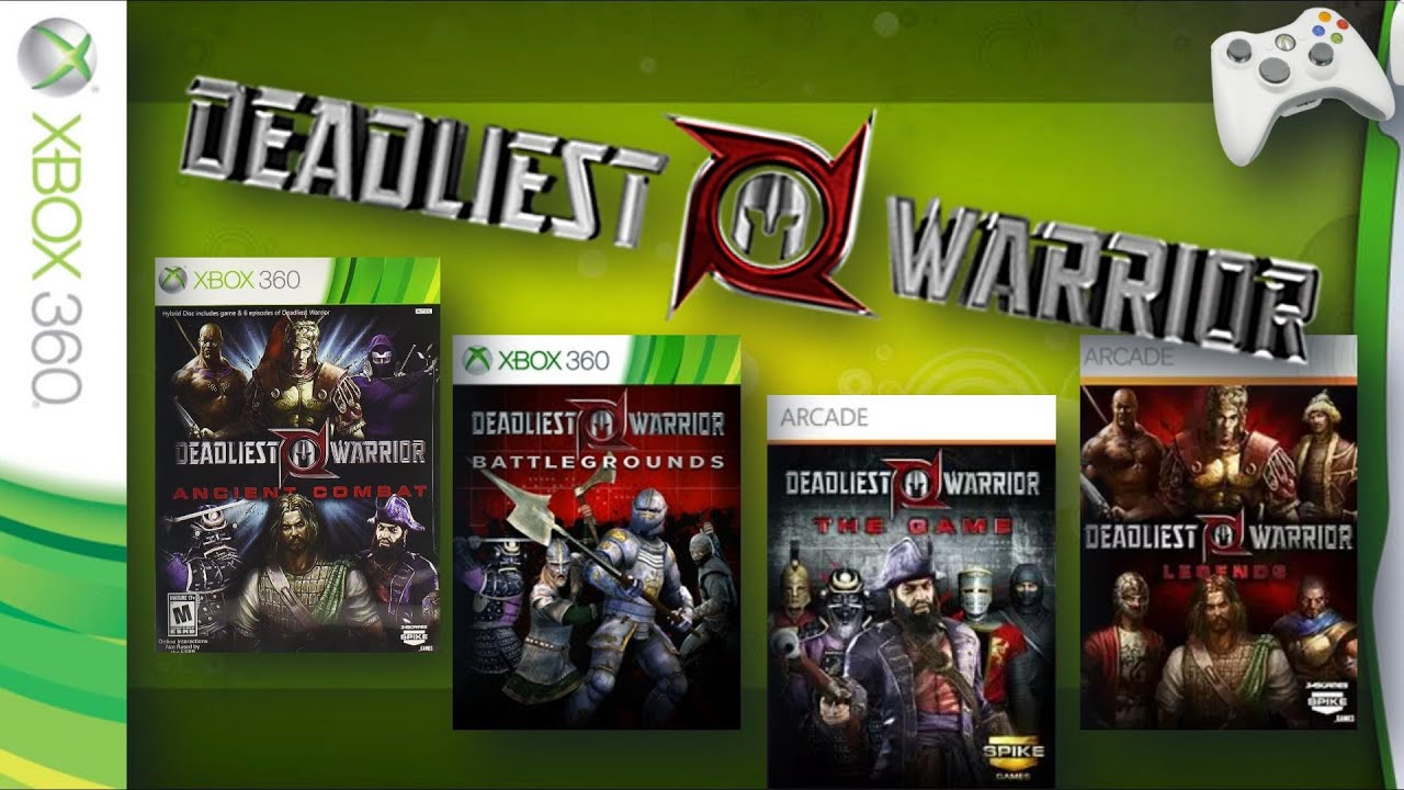 Todos Los Juegos de Deadliest Warrior Para XBOX 360 - YouTube