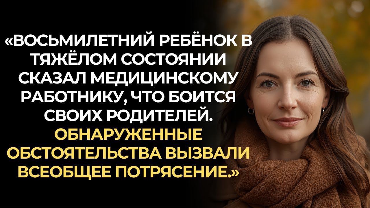 «Девочка 8 лет призналась медсестре, что боится родителей. Правда шокировала всех без исключения.»