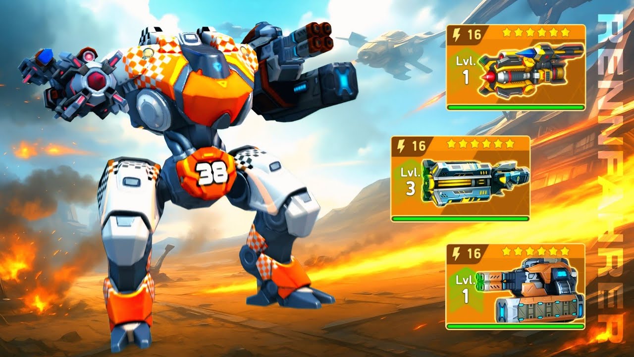 RENNFAHRER - Paragon with Gemini 16, Overdriver 16, Dreadshot 16 - Mech 5