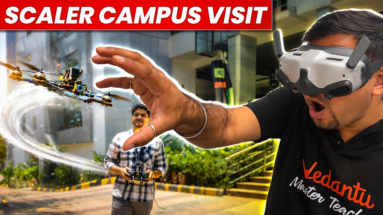 Scaler School of Technology Campus Tour | Honest Review | JEE 2026 | Harsh Sir