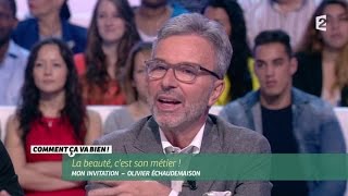Play video: [BEAUTE] Olivier Echaudemaison, la beauté c'est son métier #CCVB