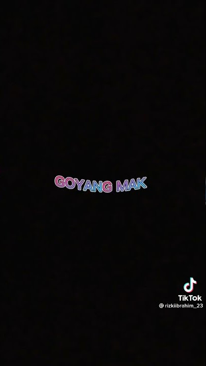Tiktok Dj goyang mak💃