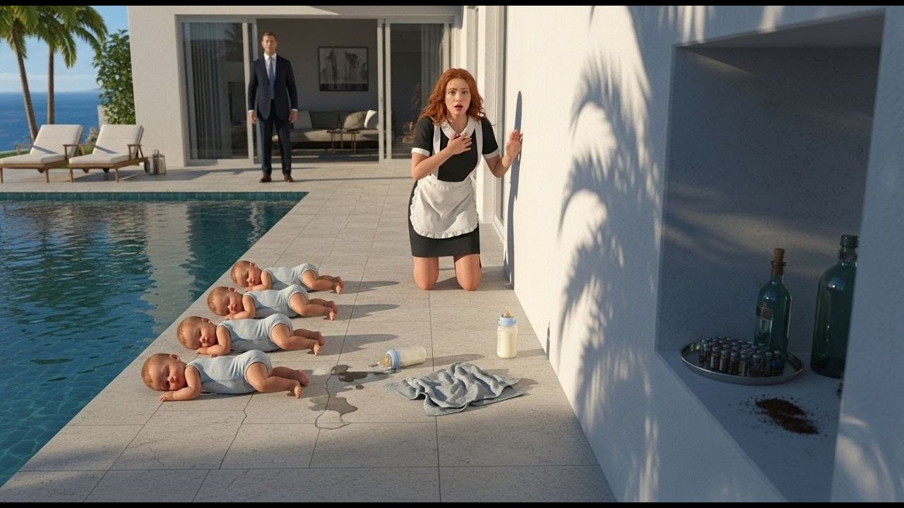 Миллионер увидел, как уборщица раскрыла, почему его шесть близнецов падали — и всё изменилось