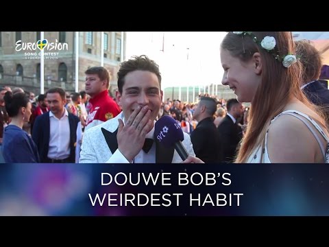 Junior Reporter Indra interviews Douwe Bob | Eurovision Song Contest 2016