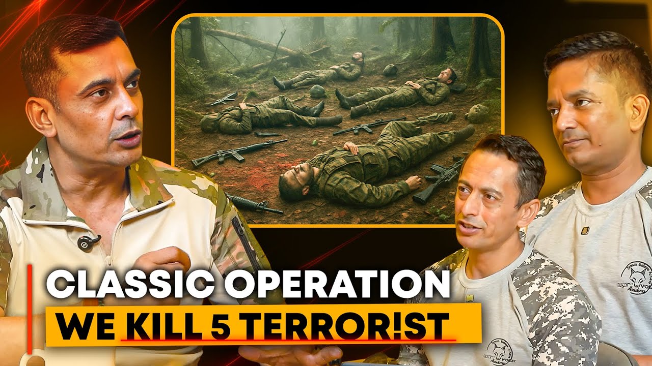 one of the most classic operation we kill 5 terror!st | Col Kaushal | Lt Col Kaushalendra Singh, SM.