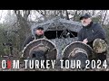 Nebraska archery double  outdoor x media  oxm turkey tour 2024 