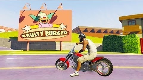 GTA 5 The Simpsons Hit & Run MAP (Level 1 MultiFive)